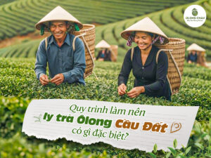 Quy trình làm trà Ôlong