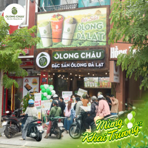 Khai trương cửa hàng Ôlong Châu - Phan Xích Long