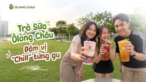 Trà sữa Ôlong Châu trà đậm vị, chiều mọi gu