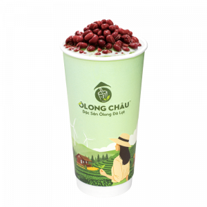 17.Ôlong Sữa Matcha Đậu Đỏ